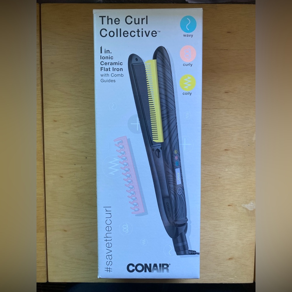 The Curl Collective Ceramic Flat Iron